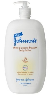 Johnson's baby lotion with 2024 shea & cocoa butter